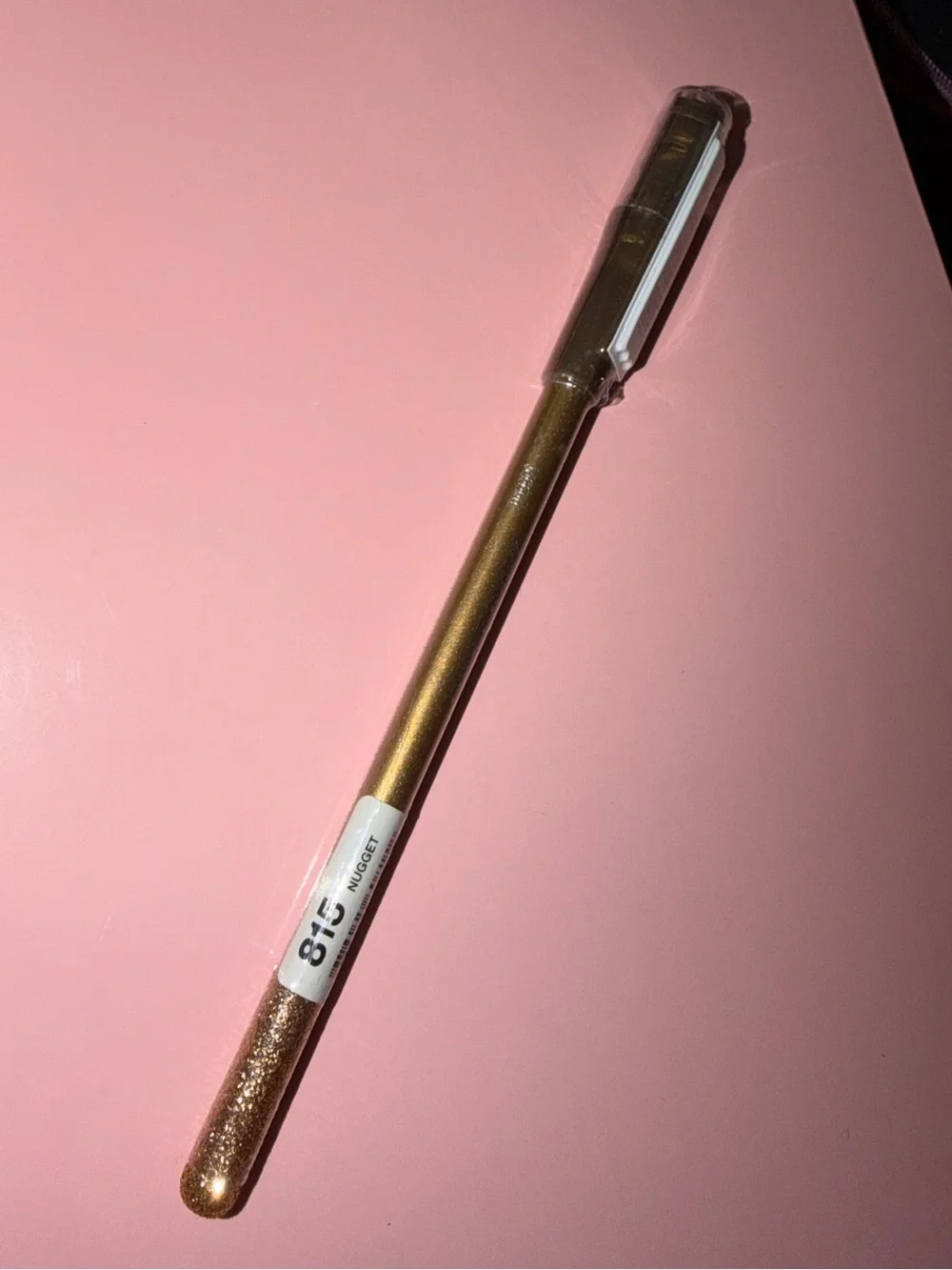 Gold Metallic Liquid Eyeliner - nugget - hard candy